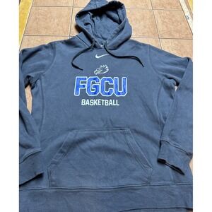 FGCU‎ Hoodie Sweatshirt Nike Center Swoosh Florida Gulf Coast Sz L Women's VTG